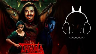 Thama Teaser Bgm Maddock Horror-Comedy Universe Epic Vampire Romance Hd Audio