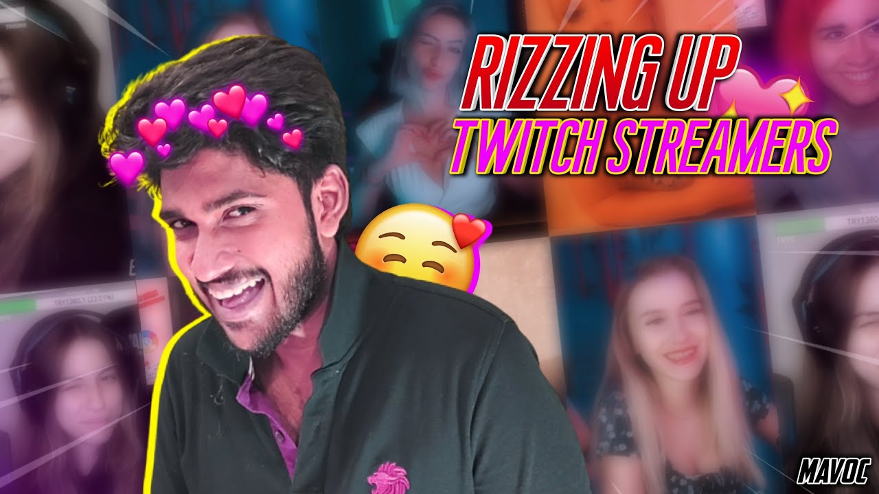 Saying PICKUP LINES to Twitch Streamers 🥰 [ W RIZZ!! 🤯 ] - YouTube