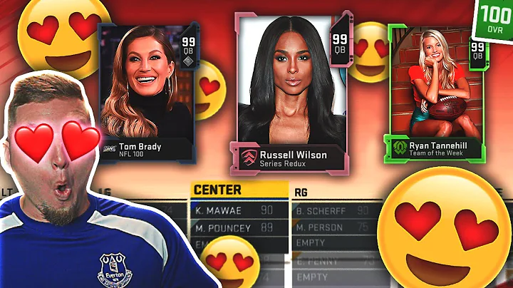 Hottest NFL WIVES & GIRLFRIENDS Draft in Madden 20!