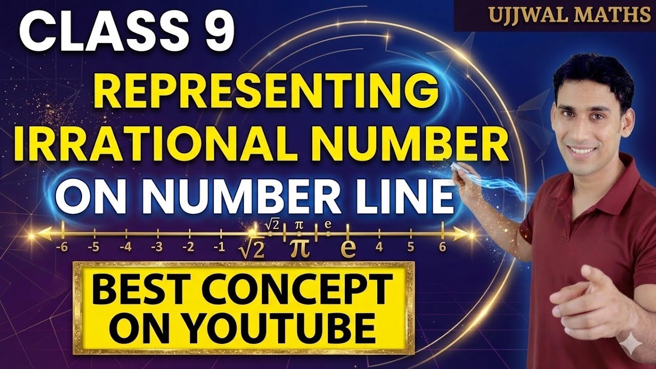Represent Irrational Numbers On Number Line - Number System – Class 9 ...