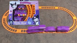 Mainan kereta api kuromi set (train set)