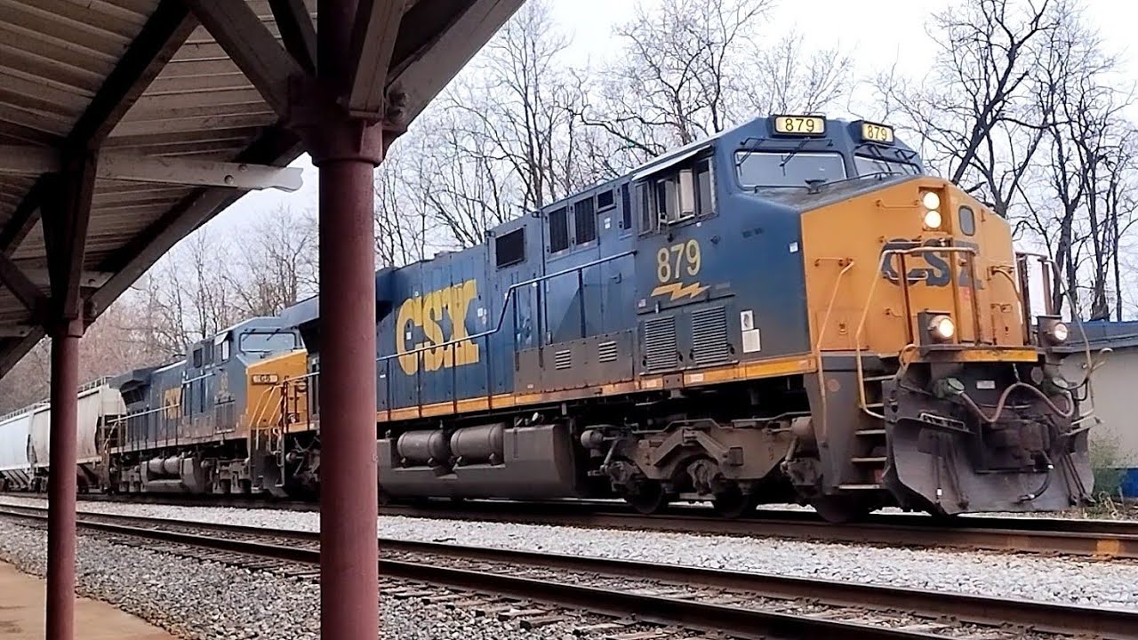 CSX Northbound General Manifest M514 w/DPU Murfreesboro, TN 02/18/26