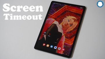 How To Change Screen Timeout On Samsung Galaxy Tab S9/ Tab S9+/ Tab S9 Ultra