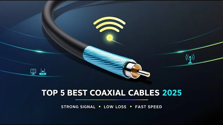 🔌 Top 5 Best Coaxial Cables 2025 | Best RG6 & RG58 Cables for TV, Radio & Internet