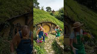 Amazing Hobbit House Restoration Timelapse | Hidden Home Transformation 🏡✨ #Shorts