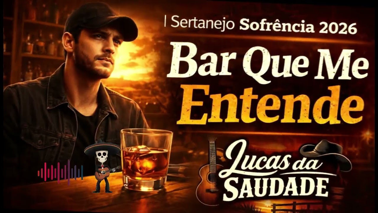 Bar Que Me Entende | Sertanejo Sofrência 2026 – Lucas da Saudade