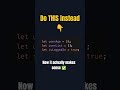 This One Mistake Is Ruining Your Code 💥 #shorts #webdevelopment #developerlife #javascript #jquery
