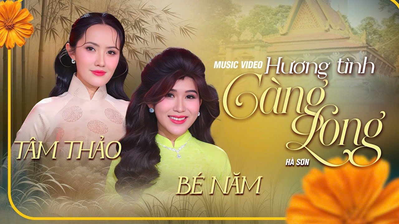 HƯƠNG TÌNH CÀNG LONG (sáng tác HÀ SƠN) || TÂM THẢO - BÉ NĂM