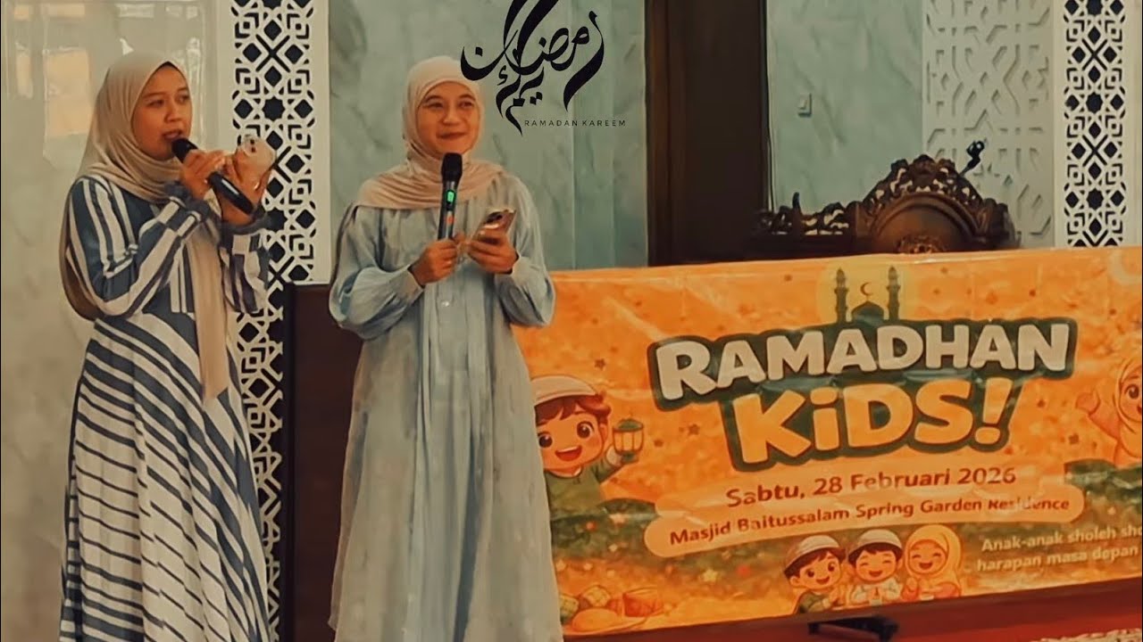 PART 2 RAMADAN KIDS MASJID BAITUSSALAM SPRING GARDEN RESIDENCE, SABTU 28 FEB 2026, GAMES ,DONGENG.