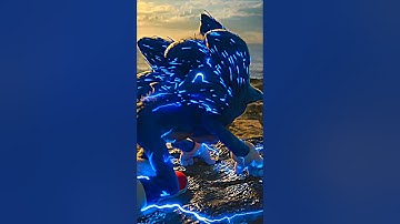 Sonic running on water 🤯🥶 | Sonic The hedgehog | Sonic 2 | Matushka ultra funk #sonic #shorts