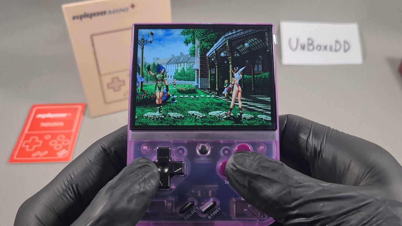 Miyoo Mini Plus Unboxing and Test Gameplay