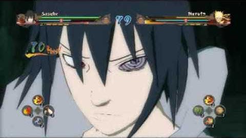 NSUNSR Mod: Rinnegan Sasuke vs. Six Paths Naruto English Dub