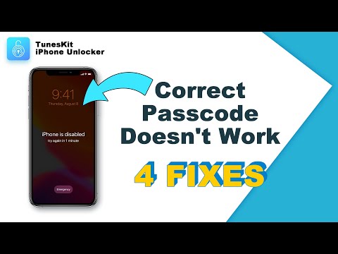 How to Fix iPhone Enter Correct Passcode Doesn't Work｜Won't Accept Correct Passcode#iphoneunlock