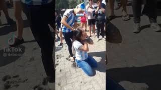 Aposta Menina Tem Cabelo Raspado Ao Apostar Que Argentina Perderia
