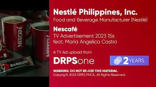 Download lagu Nescafe TV Ad 2023 15s with Maria Angelica Castro (Philippines)