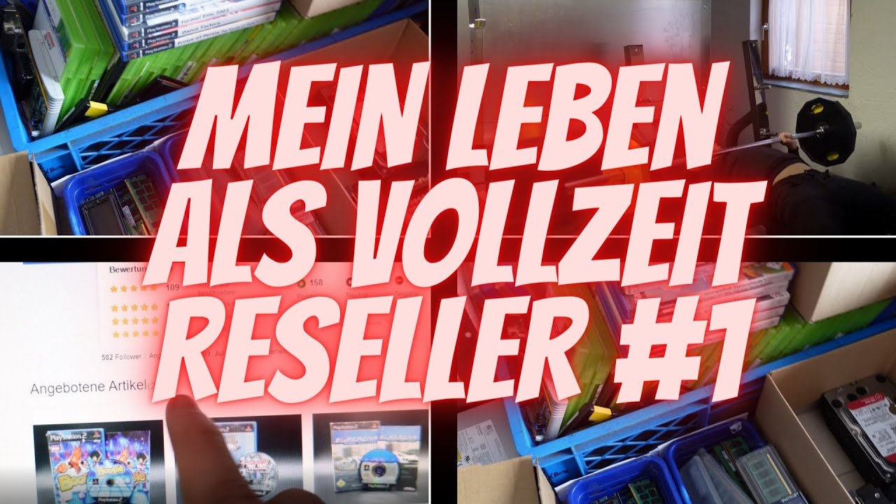 Update Mein Leben als Vollzeit Reseller - Listen Lager \u0026 Produkte #1