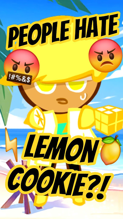 Why Is Lemon Cookie BEING HATED?! #Shorts #CookieRun #CookieRunKingdom #CRK #LemonCookie #Hate #Rant