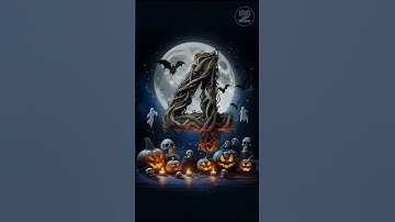#short #countdown 9 to 0 with music #countdowntimer #shortsfeed #halloween2023 🎃✨ 👻