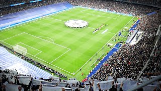 Real Madrid 2:3 Chelsea - Hymn, Champions League anthem and atmosphere in Bernabéu ahead of kickoff