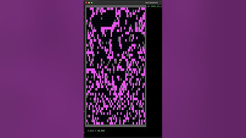Advent of Code 2024 Day 15 Part 1 Visualisation (Warehouse Woes) Quickish and Dirty.