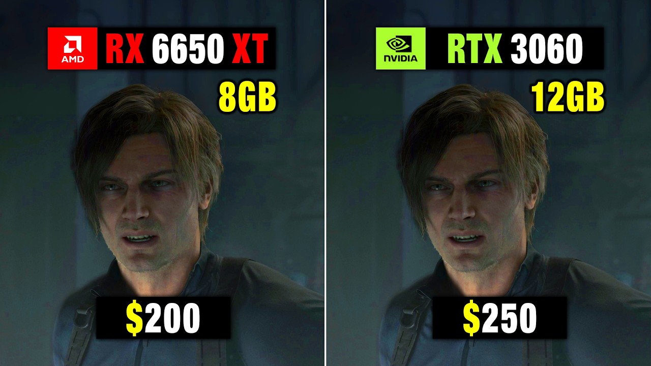 RTX3060　12gb RX 6650 XT vs RTX 3060 12GB | Drivers 26.2.2 vs 595.79🔥 - YouTube