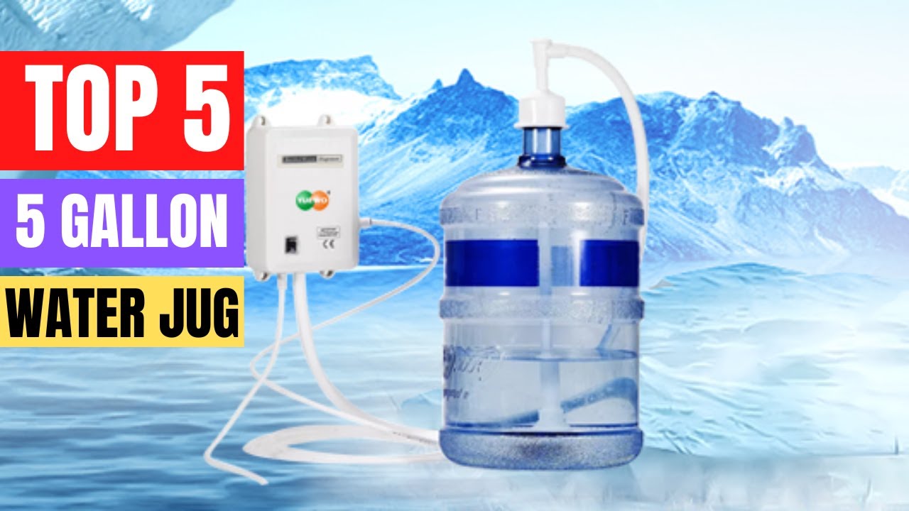 Top 5 Best 5 Gallon Water Jug Review In 2023 YouTube