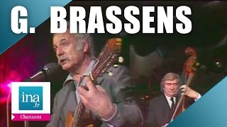 Georges Brassens"Le modeste" | Archive INA chords