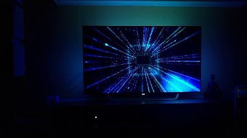 Xbox One X Project Scorpio Startup screen (on Ambilight TV)