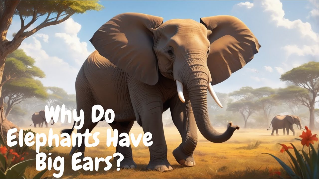 Why Do Elephants Have Big Ears? 🐘