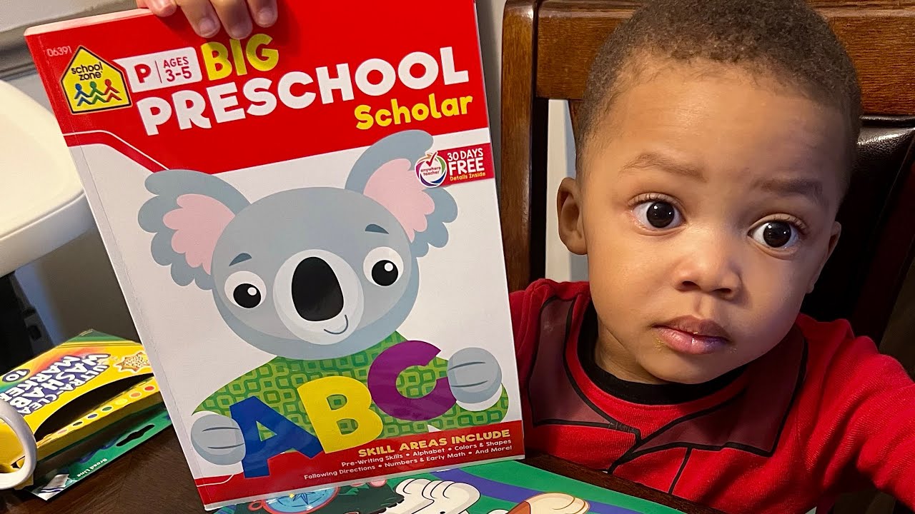 How to prepare for kindergarten education First Video of 2024🥳 YouTube