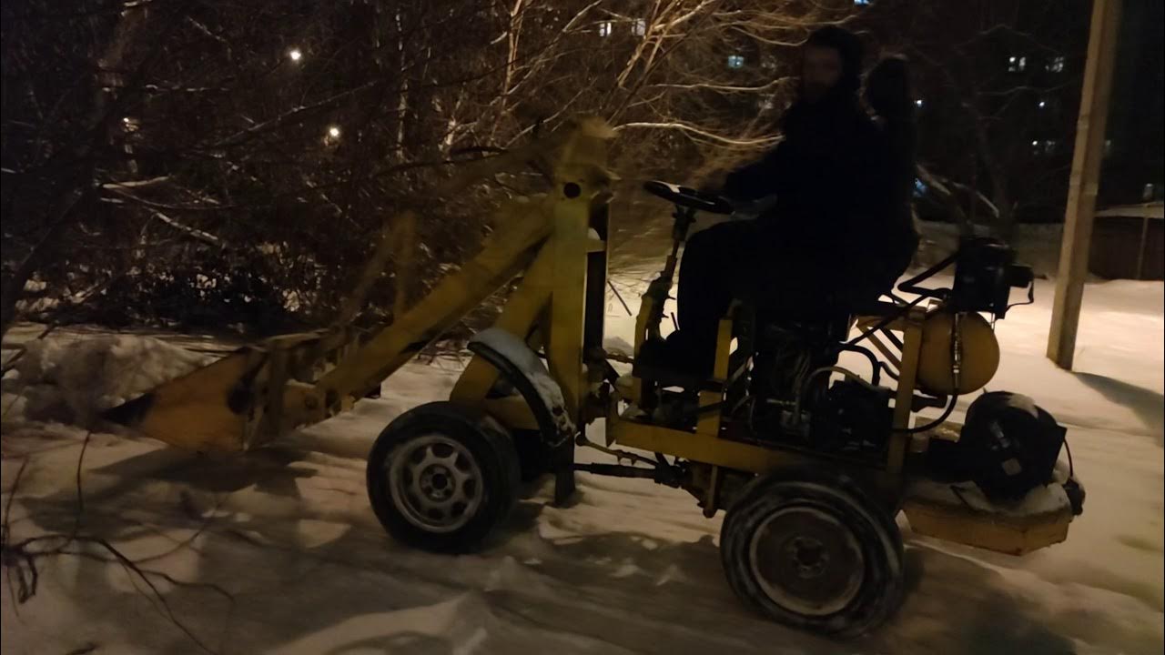 ярослав саликов самодельный погрузчик