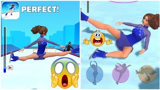 Ice Skating Queen ❄️⛸️👸 All Levels Gameplay Android, iOS (Levels 1-3) screenshot 2