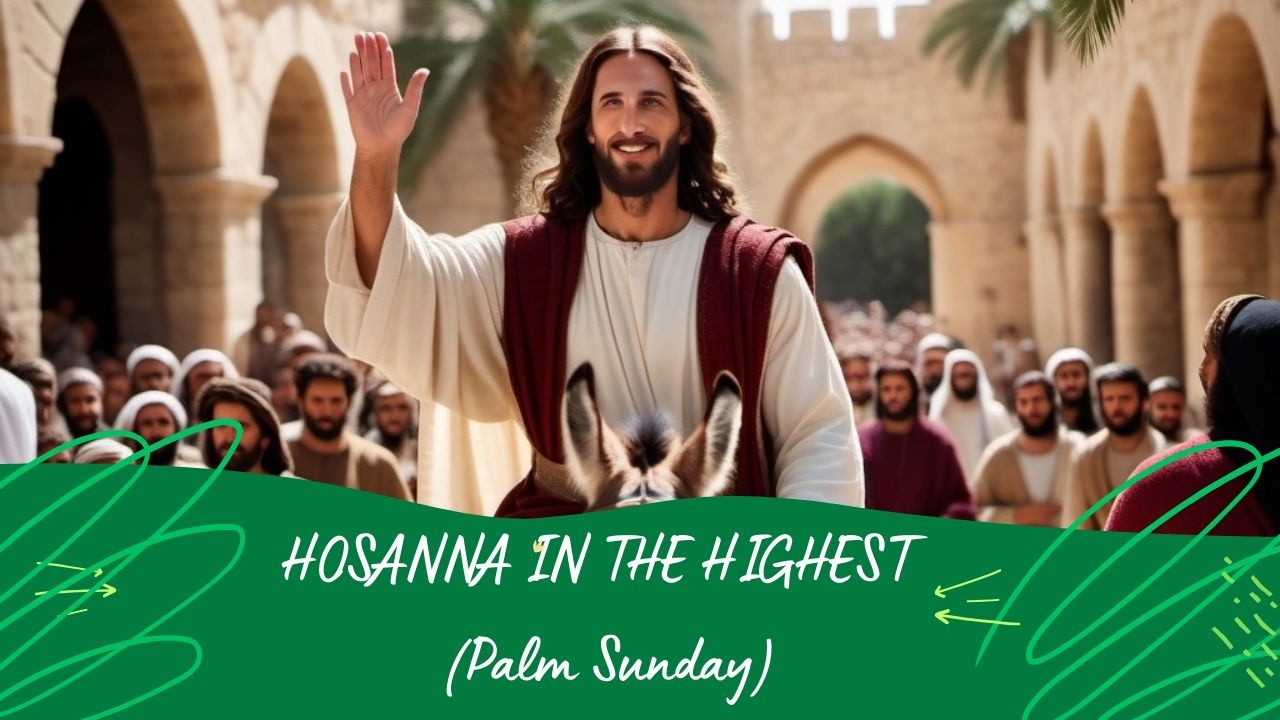 Hosanna In The Highest 🌿 | Palm Sunday Worship Song | Kelly Noel Jr ...