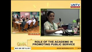 Role of the academe in promoting public service as a career of choice