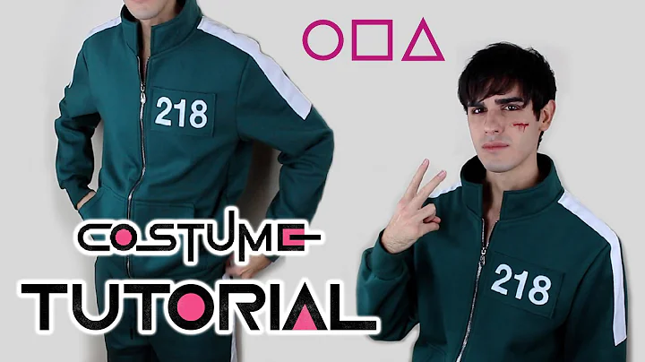 Squid Game PLAYER COSTUME Easy Cosplay TUTORIAL