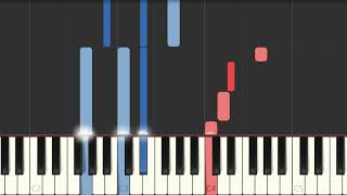 [Piano Tutorial | Synthesia] Maitre Gims -  Tu vas me manquer screenshot 2