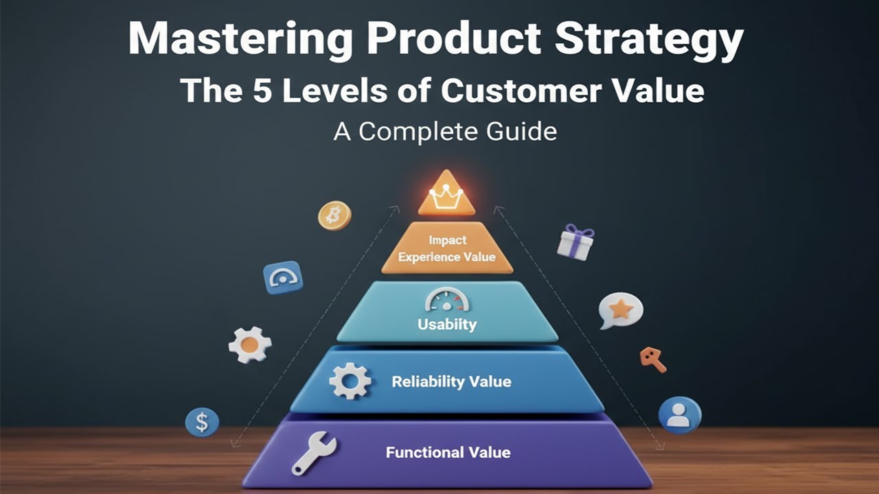 Mastering Product Strategy: The 5 Levels of Customer Value (A Complete Guide)