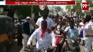 Kovur Janasena Mla Candidate Telapalli Raghavaiah Conducts Mive Bike Rally At Nellore 99Tv