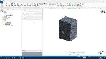 Ansys Acoustics analysis of simple speaker(Script)