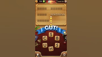 Wort Guru - Level 630 - Lösung Solution Walkthrough