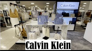 Calvin Klein Holiday sales at Macy's store.