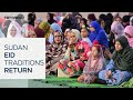 تتجمع العائلات السودانية للاحتفال بعيد الفطر