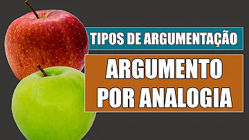 Como se avalia um argumento por analogia?