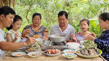 Bún Nước Lèo Heo Quay Cá Đồng Ngon Quá Mẹ Ơi| TKQ & Family T20