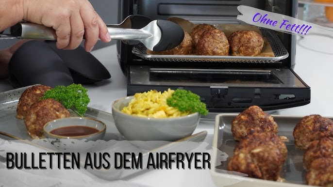 Leistungsstarke Heißluftfritteuse CASO AirFry Chef Liter Innenraumvolumen YouTube - 1700 mit 22