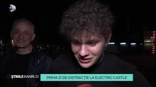 Stirile Kanal D - Prima zi de distractie la Electric Castle! | Editie de pranz