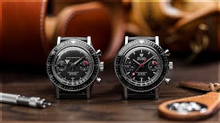 These might be the perfect re-issue watches! | The Nivada Grenchen Chronomaster Aviator Sea Diver screenshot 5
