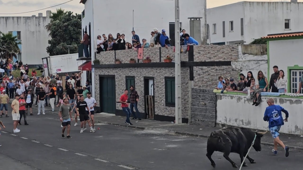Ilha Terceira Açores, 20-06-25 Tourada à Corda Terreiro de São Mateus  O.T.