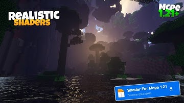 Ultra Realistic shader for Minecraft pe 1.21 | Best realistic shader for mcpe 1.21 🔥🔥