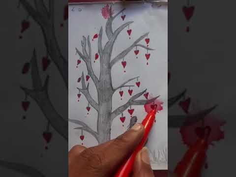 a beautiful drawing 😍#beautiful #drawing #trending #shots #video #viral